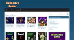Desktop Screenshot of halloweenflashgames.com